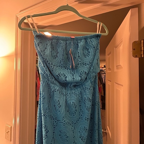 Lilly Pulitzer Blue eyelet dress - Picture 2 of 3